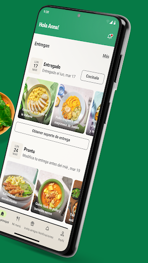 Captura de pantalla de HelloFresh: Kits de recetas