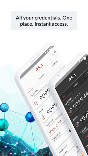 RSA Authenticator (SecurID) screenshot