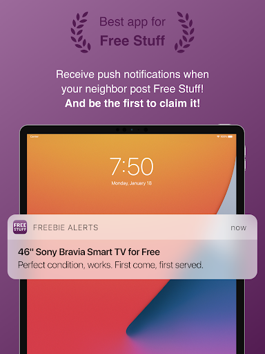 Captura de pantalla de Freebie Alerts: Free Stuff App