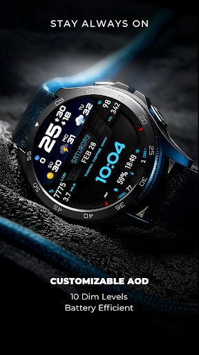 PER27 Digital Watch Face screenshot