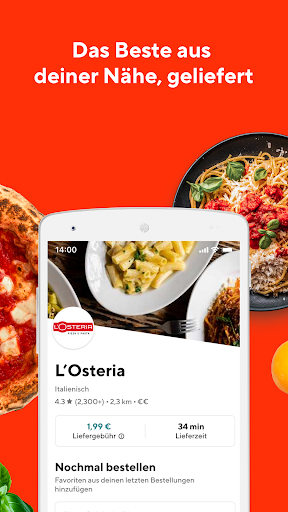 DoorDash - Essenslieferung Screenshot
