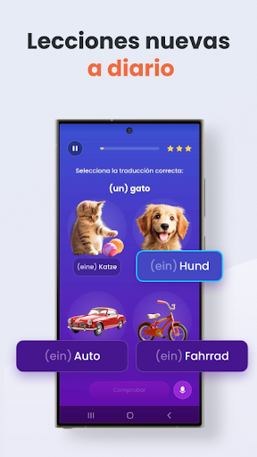 Captura de pantalla de Mondly: Aprende 41 idiomas