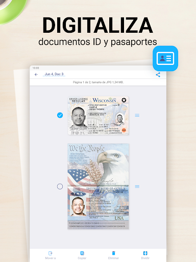 Captura de pantalla de iScanner - Escanear documentos