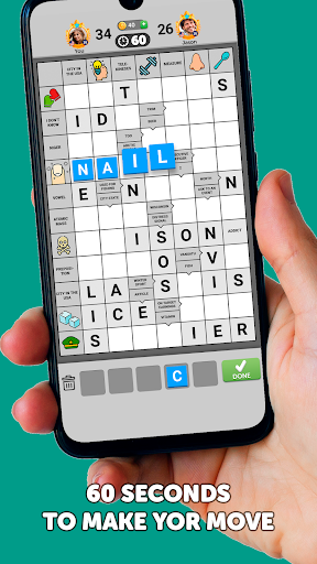 Captura de pantalla de Wordgrams - Crossword & Puzzle