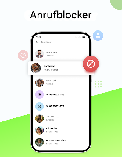 Telefonwähler - Kontakte Screenshot
