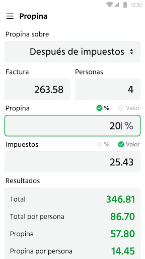Captura de pantalla de Calculadora Sencilla