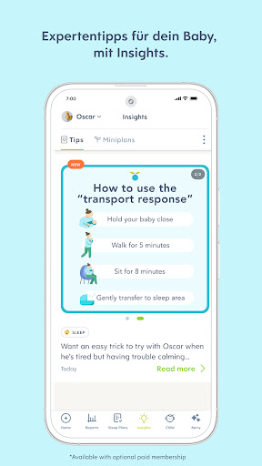 Huckleberry: Smart Baby Care Screenshot