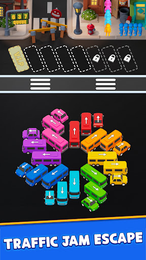 Bus Craze - Traffic Jam Puzzle screenshot