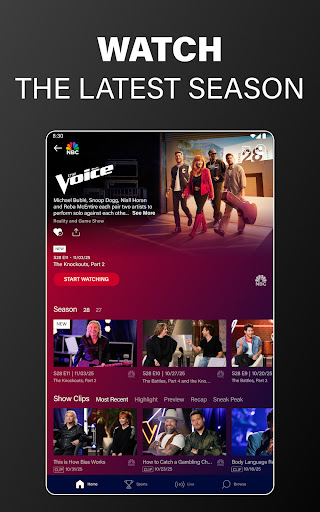 The NBC App - Stream TV Shows screenshot