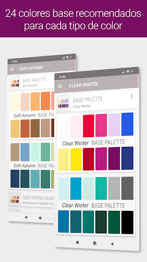 Captura de pantalla de Show My Colors: Color Palettes