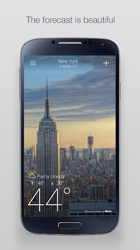 Yahoo Weather: Forecast & Maps screenshot