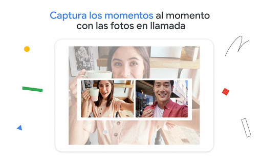 Captura de pantalla de Google Meet