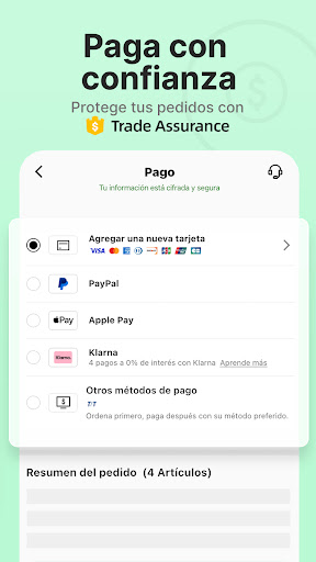 Captura de pantalla de Alibaba.com