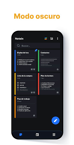 Captura de pantalla de Notas, Bloc de notas - Notein