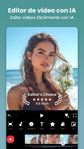 Captura de pantalla de Editor de video - InShot