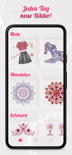 Dazzly - Diamant-Kunst Malbuch Screenshot