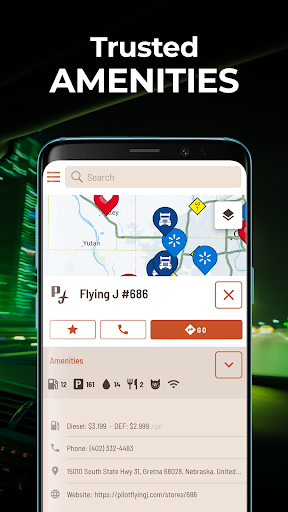 Captura de pantalla de Hammer: Truck GPS & Maps