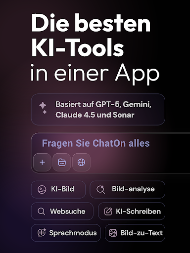 ChatOn - KI-Chat auf Deutsch Screenshot