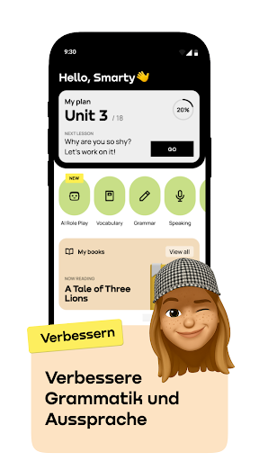 Promova: Englisch lernen App Screenshot