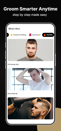Mens Hairstyles And Haircuts screenshot