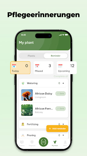 Pflanzenbestimmung & Pflege Screenshot