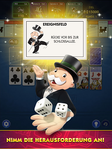 MONOPOLY Solitaire Kartenspiel Screenshot