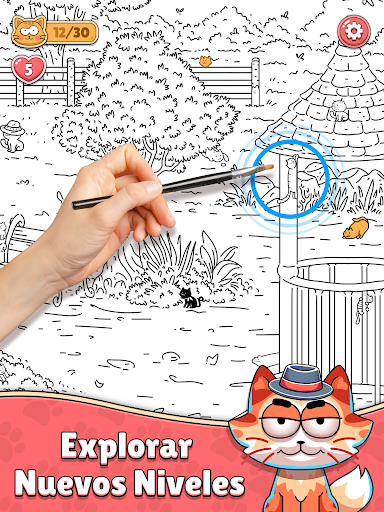 Captura de pantalla de Find The Cat - Spot It!