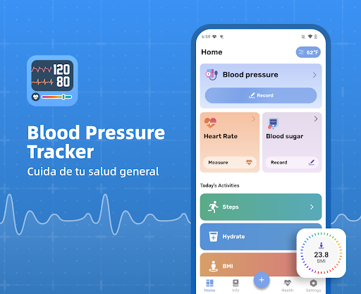 Captura de pantalla de Blood Pressure Tracker