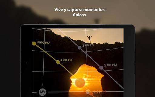 Captura de pantalla de PhotoPills