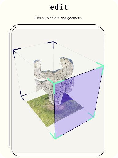 Captura de pantalla de Polycam: 3D Scanner & Editor