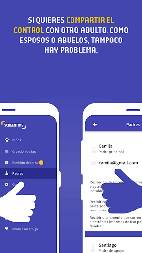 Captura de pantalla de Control parental Screen Time