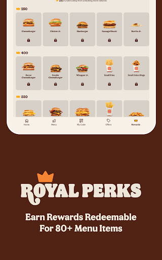 Captura de pantalla de BURGER KING® App
