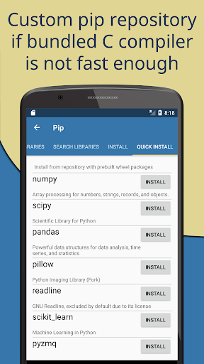 Pydroid 3 - IDE for Python 3 screenshot