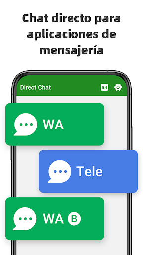 Captura de pantalla de Chat Directo y Mensajería