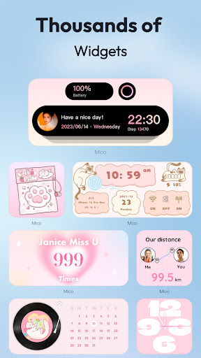 Mico - Widget & Live Wallpaper screenshot