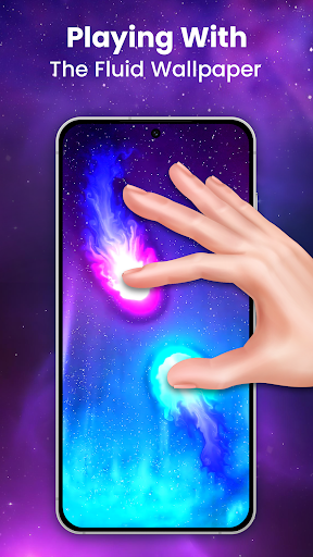 Fluid Magic: 3D Live Wallpaper screenshot