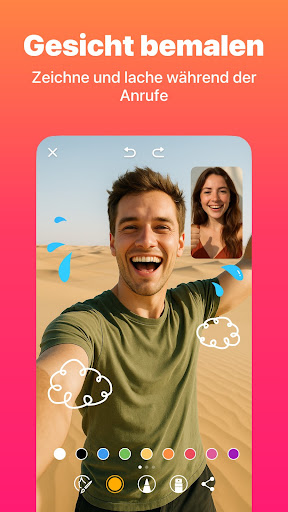 JusTalk - Video-Chat & Anrufe Screenshot