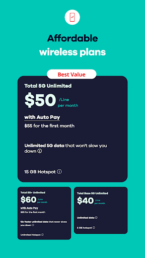 My Total Wireless: Account App screenshot