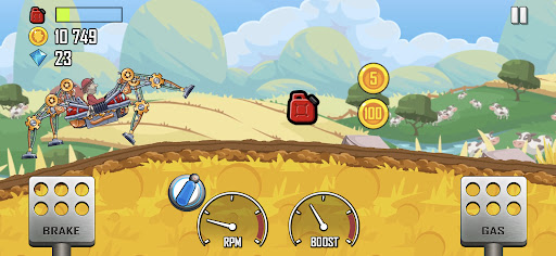Captura de pantalla de Hill Climb Racing