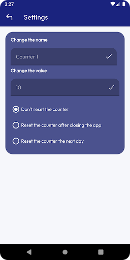 Zähler für Wear OS Screenshot