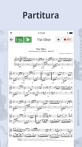Captura de pantalla de Afinador y Metrónomo