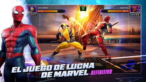 Captura de pantalla de Marvel Batalla de Superhéroes