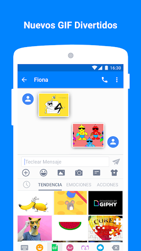 Captura de pantalla de Messenger-mensaje de texto App