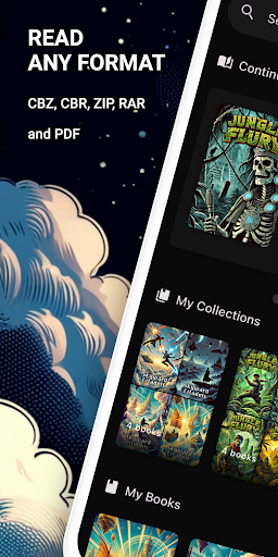 Comic Reader CBR, CBZ & PDF screenshot