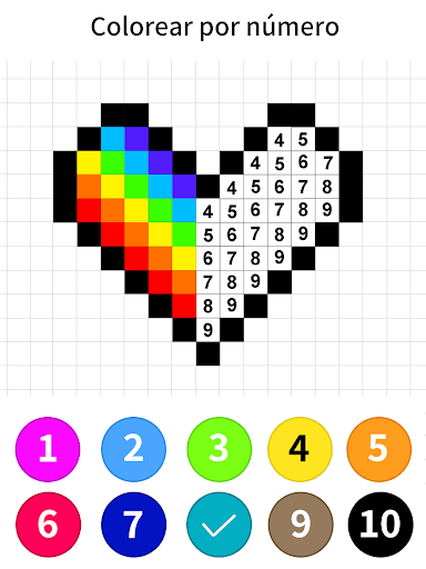 Captura de pantalla de Color by Number: No.Draw
