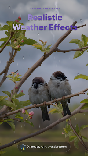 Captura de pantalla de Fondos Animados del Clima