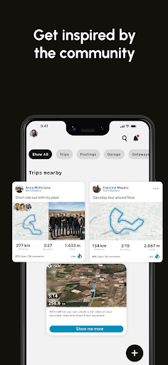 Cardo Ride - Motorcycle App screenshot