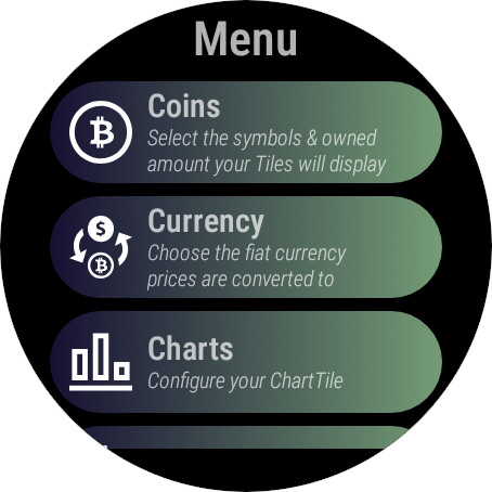 Captura de pantalla de CryptoTiles - Prices & Charts
