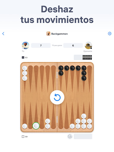 Captura de pantalla de Backgammon - Juegos de mesa