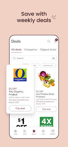 Captura de pantalla de ACME Markets Deals & Delivery